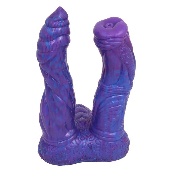 Blue Demon Double Dragon Fantasy Dildo