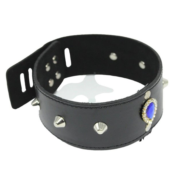 Blue Diamond Fantasy Collar and Leash Set