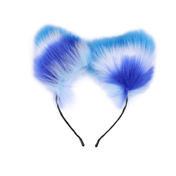 Furry Fox Set 2 with Collar Animal Fantasy Butt Plug