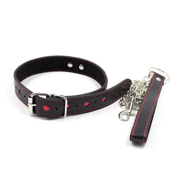 Hearts Fantasy Collar and Leash Set