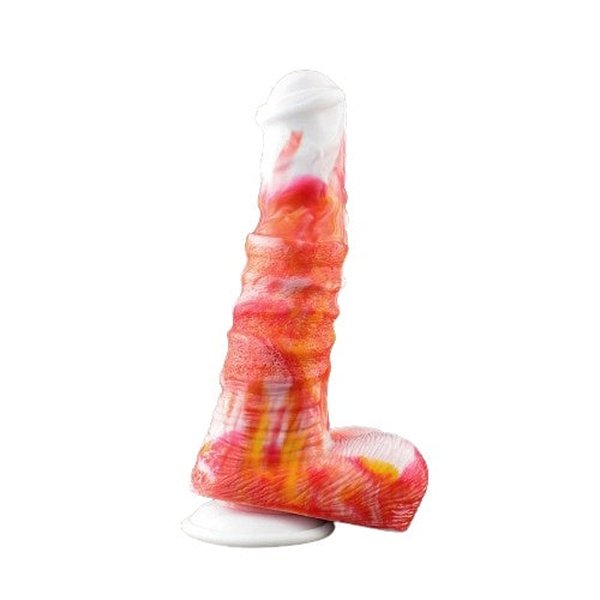 Pony Ribbed Fantasy Dildo