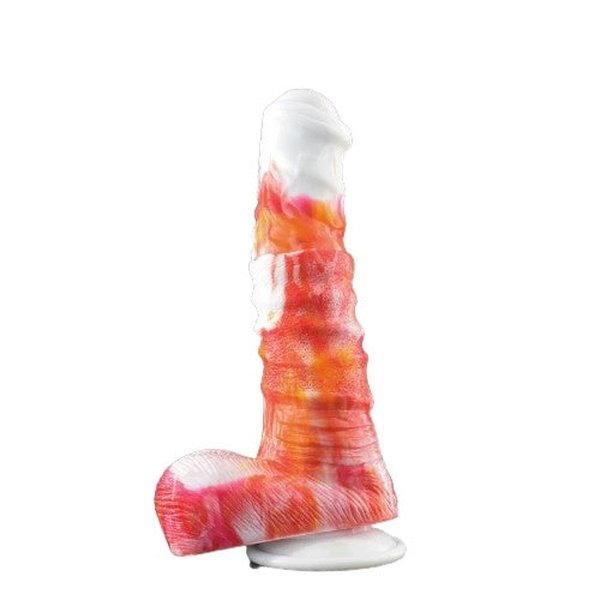 Pony Ribbed Fantasy Dildo